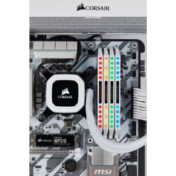 CORSAIR Dominator Platinum RGB 32GB Memory Kit - White, 32GB (2x16GB) DDR4, 3200MHz, CL16 (CMT32GX4M2E3200C16W) 16 DOMINATOR PLAT RGB WHITE 06