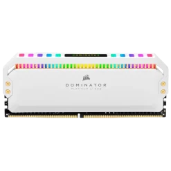 CORSAIR Dominator Platinum RGB 32GB Memory Kit - White, 32GB (2x16GB) DDR4, 3200MHz, CL16 (CMT32GX4M2E3200C16W) 17 DOMINATOR PLAT RGB WHITE 07