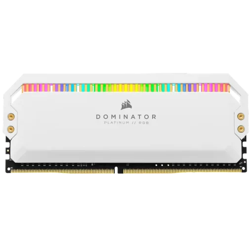 CORSAIR Dominator Platinum RGB 16GB Memory Kit - White, 16GB (2x8GB) DDR4, 3200MHz, CL16 (CMT16GX4M2C3200C16W)