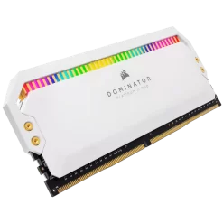 CORSAIR Dominator Platinum RGB 32GB Memory Kit - White, 32GB (2x16GB) DDR4, 3200MHz, CL16 (CMT32GX4M2E3200C16W) 19 DOMINATOR PLAT RGB WHITE 09