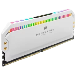 CORSAIR Dominator Platinum RGB 32GB Memory Kit - White, 32GB (2x16GB) DDR4, 3200MHz, CL16 (CMT32GX4M2E3200C16W) 20 DOMINATOR PLAT RGB WHITE 10