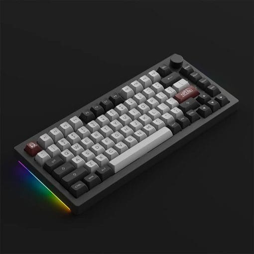 AKKO 5075B Plus Dracula Castle Keyboard - 75%, Multi-modes, Gasket mount, Keycap ASA profile, PBT Double-Shot , Hotswap, 3000mah