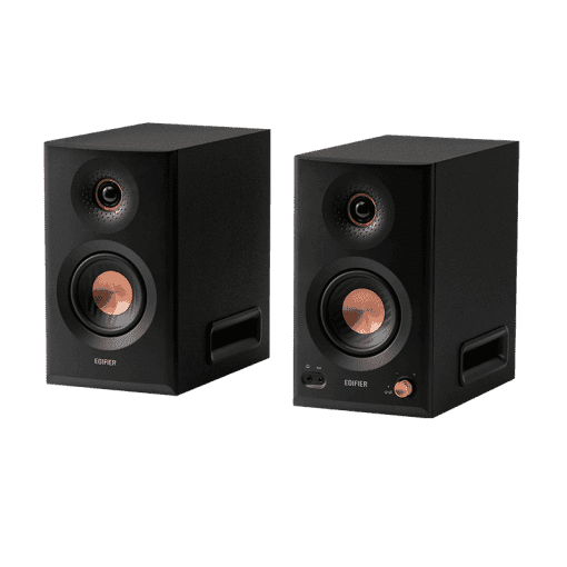 Edifier MR5 Tri-amped Powered Studio Monitor Speakers - 110W RMS total, XLR & TRS, RCA & AUX