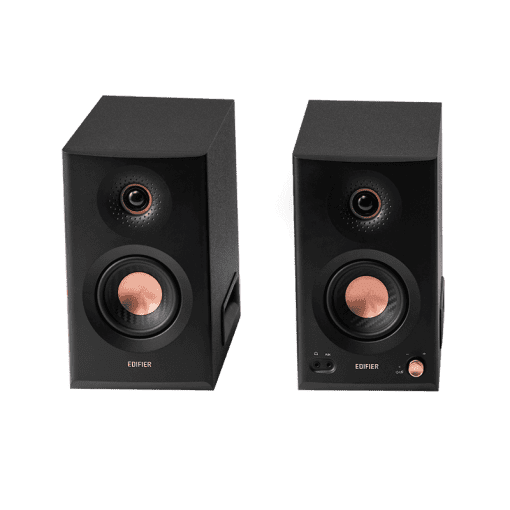 Edifier MR5 Tri-amped Powered Studio Monitor Speakers - 110W RMS total, XLR & TRS, RCA & AUX