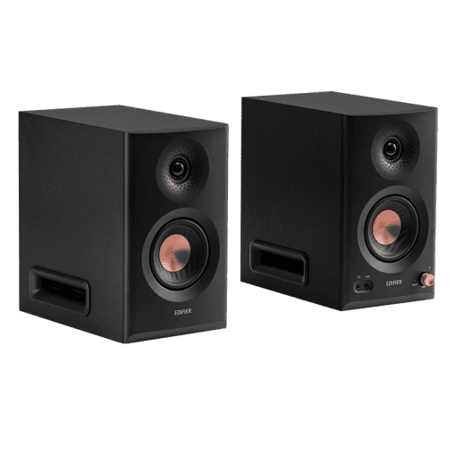 Edifier MR5 Tri-amped Powered Studio Monitor Speakers - 110W RMS total, XLR & TRS, RCA & AUX