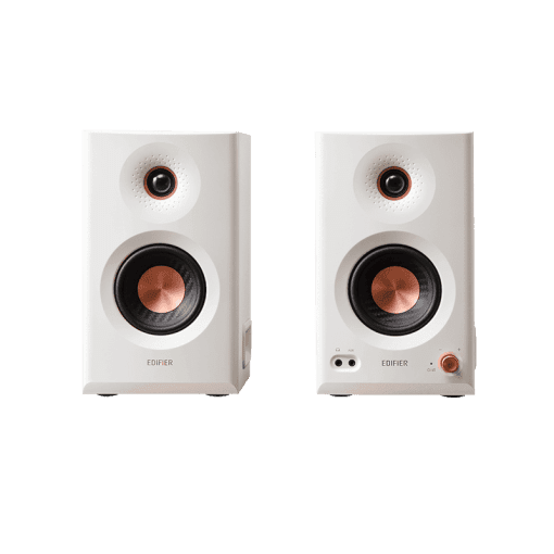 Edifier MR5 Tri-amped Powered Studio Monitor Speakers - 110W RMS total, XLR & TRS, RCA & AUX
