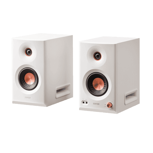 Edifier MR5 Tri-amped Powered Studio Monitor Speakers - 110W RMS total, XLR & TRS, RCA & AUX