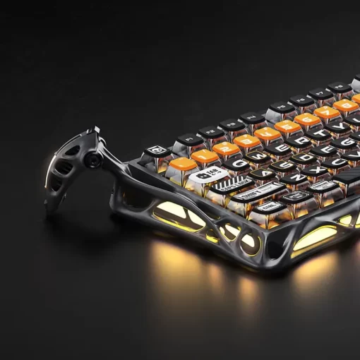 GravaStar Mercury K1 Pro Special Edition - CyberFlare Gaming Keyboard