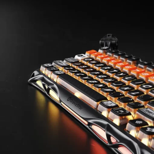 GravaStar Mercury K1 Pro Special Edition - CyberFlare Gaming Keyboard