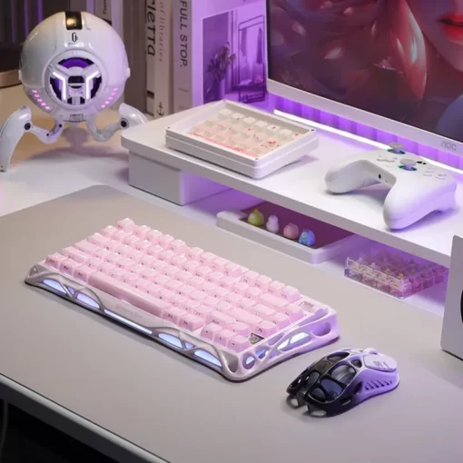 GravaStar Mercury K1 Special Edition - Sakura Pink Gaming Keyboard