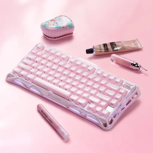 GravaStar Mercury K1 Special Edition - Sakura Pink Gaming Keyboard
