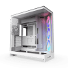 NZXT H9 Flow RGB White Large Dual-Chamber Mid-Tower ATX Airflow Case