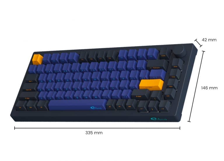 AKKO 5075B Plus Horizon SP Keyboard - 75%, Multi-modes, Gasket mount, RGB, Hotswap 18 Horizon 5075B Plus SP XQ CC 768x554 1