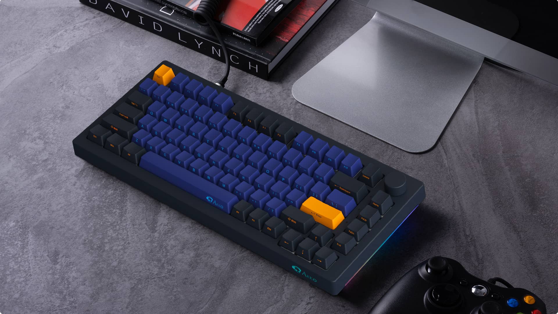 AKKO 5075B Plus Horizon SP Keyboard - 75%, Multi-modes, Gasket mount, RGB, Hotswap 8 Horizon 5075B Plus SP XQ Q