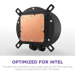 NZXT Kraken Elite 420 RGB V2 Black AIO Liquid CPU Cooler - 2.72 inch IPS LCD & RGB, 420mm radiator, F420 RGB Core Fan 20 Kraken Elite 420 RGB V2 black pic 10