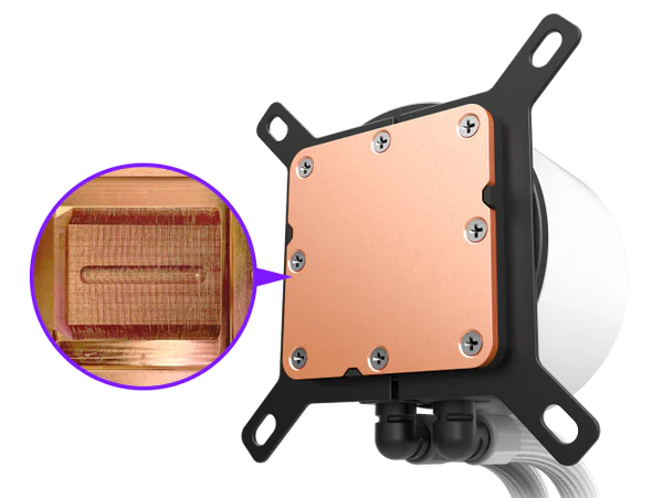 NZXT Kraken Plus 240 RGB V2 Black AIO Liquid CPU Cooler - 1.54 inch LCD, 240mm radiator, F240 RGB Core (EV) Fan 23 Kraken Plus RGB Optimized Cold Plate