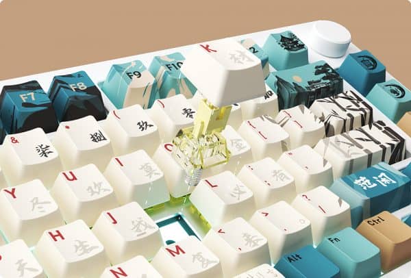 AKKO MOD007B-HE PC Joy of Life Keyboard - 75%, RGB backlit, USB Type C 8K Hz Polling Rate Rapid Trigger 37 MOD 007B HE PC Joy of Life Magnetic Switch 600x406 1