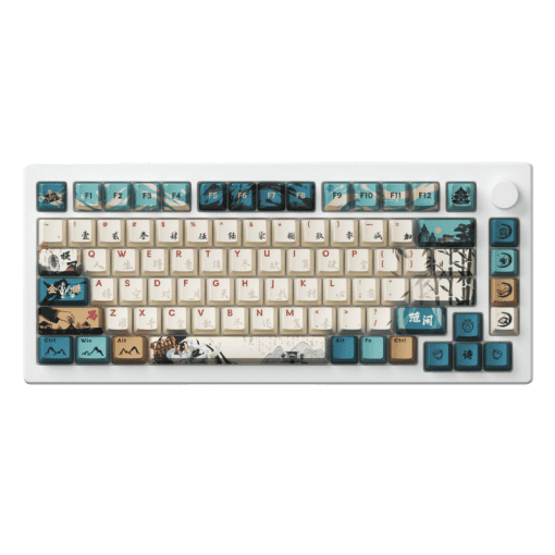 AKKO MOD007B-HE PC Joy of Life Keyboard - 75%, RGB backlit, USB Type C 8K Hz Polling Rate Rapid Trigger
