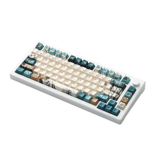 AKKO MOD007B-HE PC Joy of Life Keyboard - 75%, RGB backlit, USB Type C 8K Hz Polling Rate Rapid Trigger