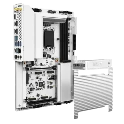 NZXT N9 Z890 White Wi-Fi 7 Mainboard - Full Cover & RGB (N9-Z89XT-B1) 8 N9 Z890 white pic 1