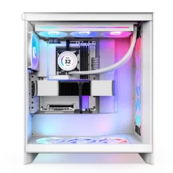 NZXT N9 Z890 White Wi-Fi 7 Mainboard - Full Cover & RGB (N9-Z89XT-B1) 10 N9 Z890 white pic 3