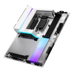 NZXT N9 Z890 White Wi-Fi 7 Mainboard - Full Cover & RGB (N9-Z89XT-B1) 13 N9 Z890 white pic 6