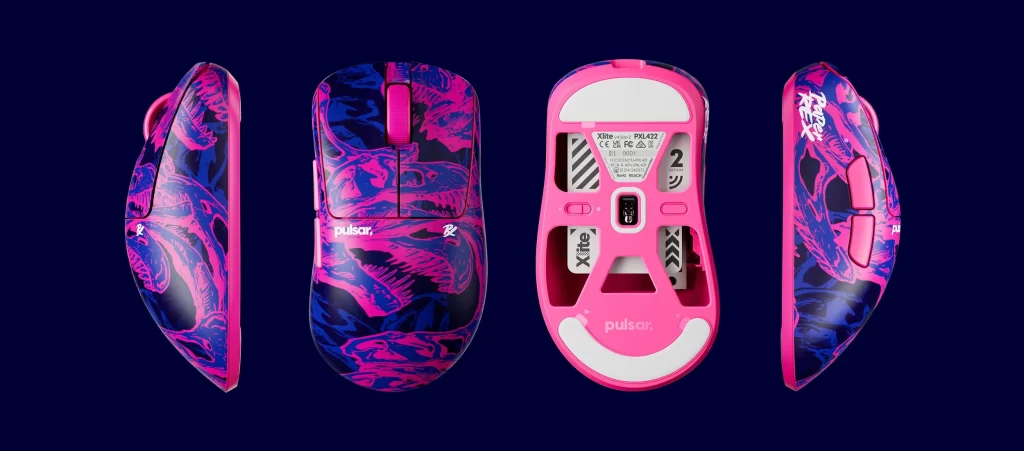 PRX Edition Xlitev4 Wireless Gaming Mouse dimension