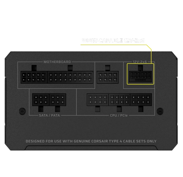 CORSAIR RMe Series RM1000e ATX 3.1 PCIe 5.1 (2025) Fully Modular PSU - 12V‑2×6 (GPU), 1000 Watt, 80 plus Gold, Low-Noise 22