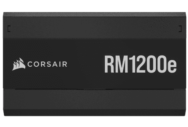 CORSAIR RMe Series RM1200e ATX 3.1 PCIe 5.1 (2025) Fully Modular PSU - 12V‑2×6 (GPU), 1200 Watt, 80 plus Gold, Low-Noise 31 Panel5 image