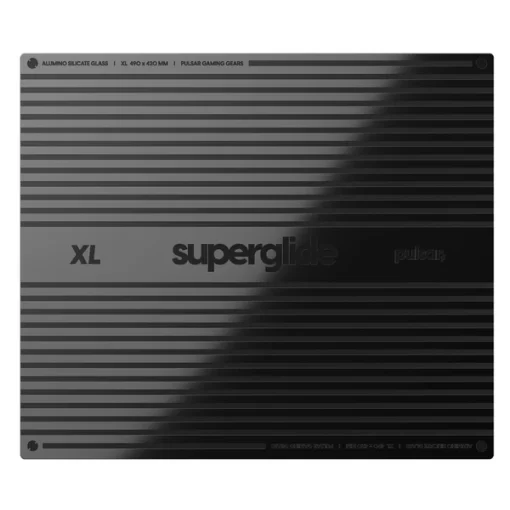 Pulsar Superglide Glass V2 Mouse Pad - XL (490 x 420 x 1.5mm)