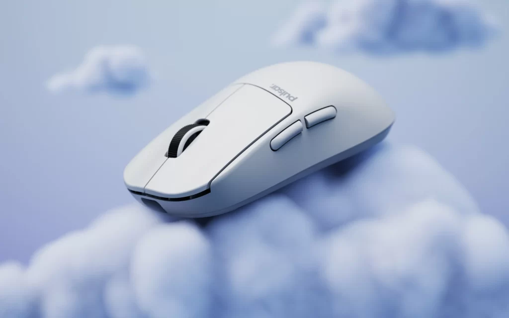 Pulsar X2 CrazyLight Ultra lightweight Gaming Mouse (8K dongle included) 86 Pulsar X2 CL Uyuni White Galleryimage 009 G