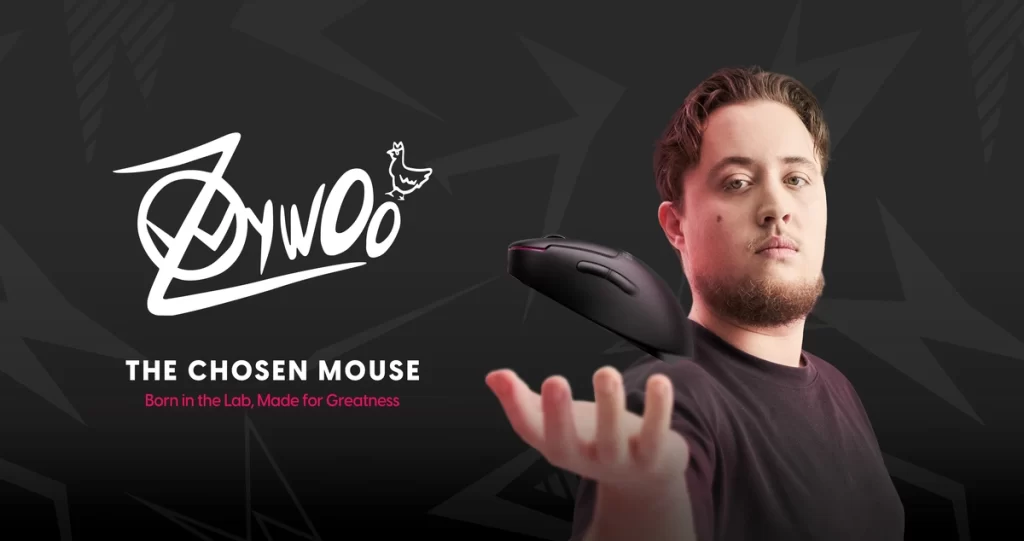 Pulsar ZywOo The Chosen Wireless Mouse - 8KHz 26 Pulsar ZywOo The Chosen Mouse main 70665ae7 497e 48b7 bda1 c5e2af70461c