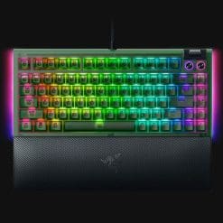 Razer BlackWidow V4 75% Phantom Green Tactile Gaming Mechanical Keyboard - Razer™ Orange Tactile Mechanical switches Gen-3 13 Razer BlackWidow V4 75 Phantom pic 5