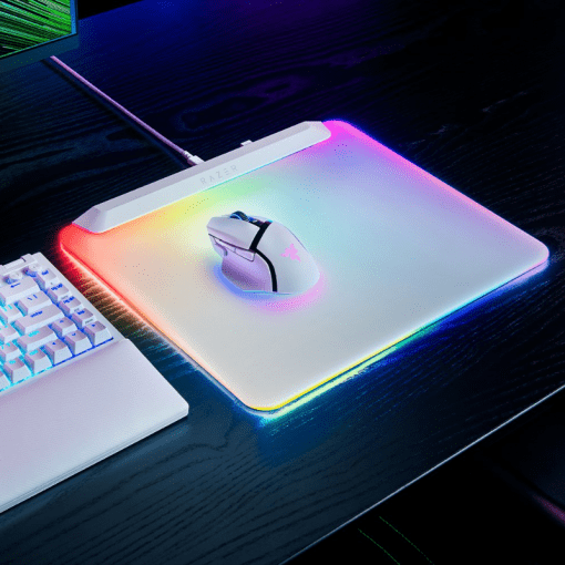 Razer  Firefly V2 Pro - White - Fully Illuminated RGB Gaming Mouse Mat