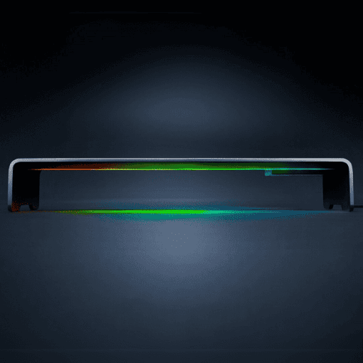 Razer Monitor Stand Chroma - Aluminum, 4-Port USB Hub