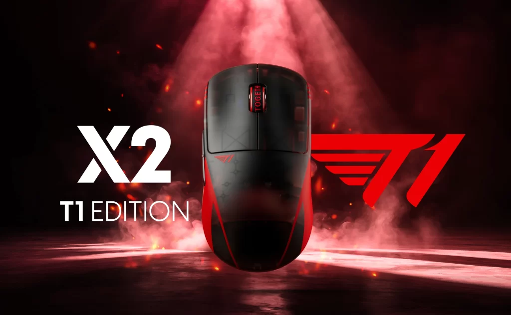 Pulsar X2 V3 T1 Edition Wireless Gaming Mouse - 2.4GHz, 8KHz 24 T1 Edition X2v3 Wireless Gaming Mouse Main img01