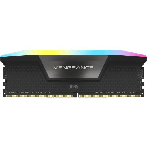 CORSAIR Vengeance RGB 32GB Memory Kit - Black, 32GB (2x16GB) DDR5, 6000MHz, CL36 DDR5 (CMH32GX5M2E6000C36)