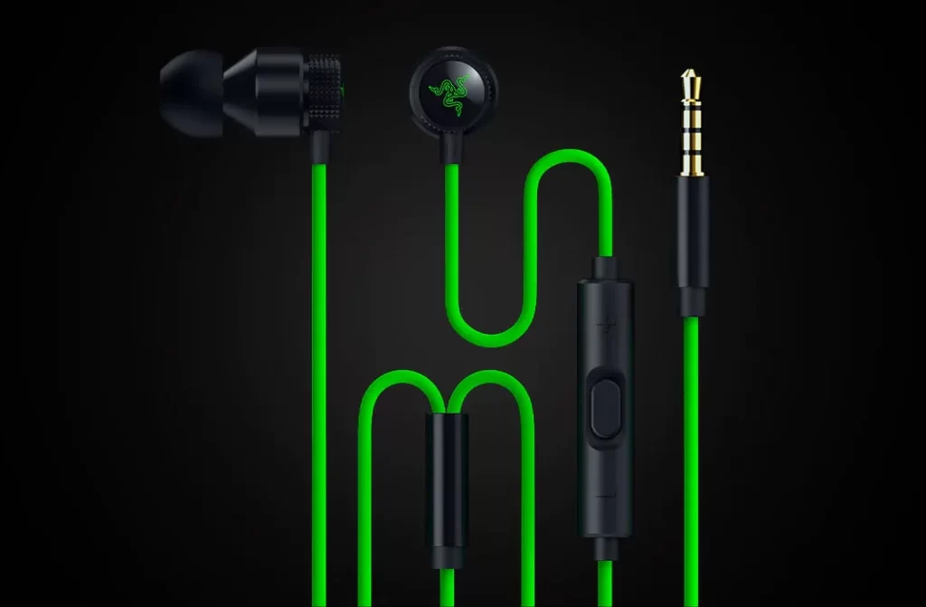 Razer Hammerhead V3 Wired Earbuds - Premium Sound THX 27 hammerhead v3 wired controls mb