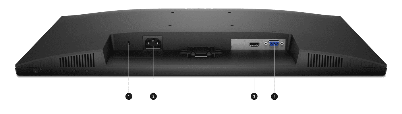 Dell SE2425HM Monitor - 23.8 inch, FHD (1920x1080), IPS, 100Hz, 5ms 26 monitor se2425hm pdp mod ports