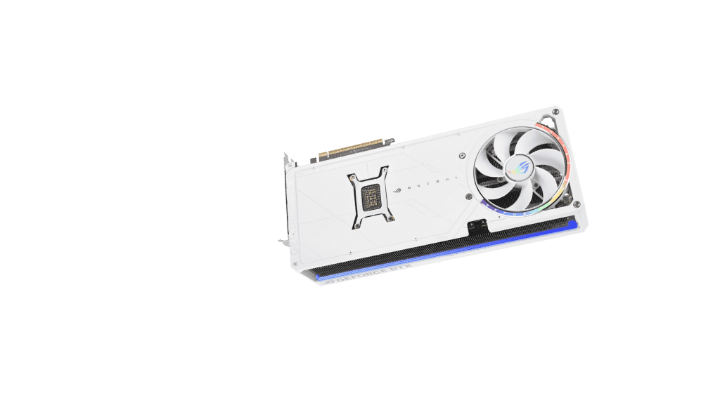 ASUS ROG Astral GeForce RTX 5080 WHITE OC Edition 16GB GDDR7 (ROG-ASTRAL-RTX5080-O16G-WHITE) Graphics Card 22 pd back 2