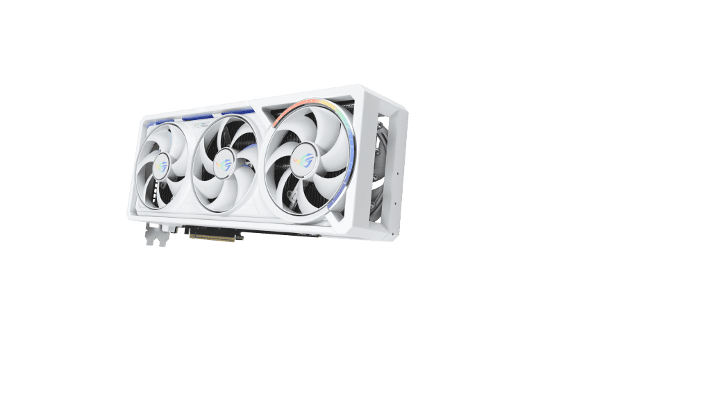 ASUS ROG Astral GeForce RTX 5080 WHITE OC Edition 16GB GDDR7 (ROG-ASTRAL-RTX5080-O16G-WHITE) Graphics Card 23 pd front