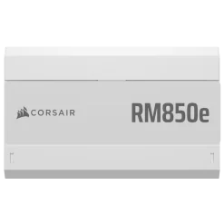 CORSAIR RMe Series RM850e White ATX 3.1 PCIe 5.1 (2025) Fully Modular PSU - 12V‑2×6 (GPU), 850 Watt, 80 plus Gold, Low-Noise