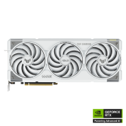 ASUS TUF Gaming GeForce RTX 5070Ti White OC Edition 16GB GDDR7 (TUF-RTX5070TI-O16G-WHITE-GAMING) Graphics Card 95 w184 1