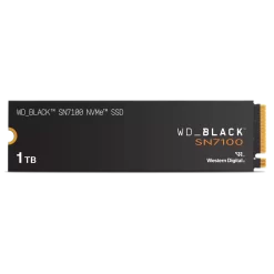 Western Digital WD_BLACK SN7100 1TB (WDS100T4X0E) SSD - M.2 NVMe, PCIe Gen4 x4 4 wd black sn7100 nvme internal ssd 1tb front.png.wdthumb.1280.1280
