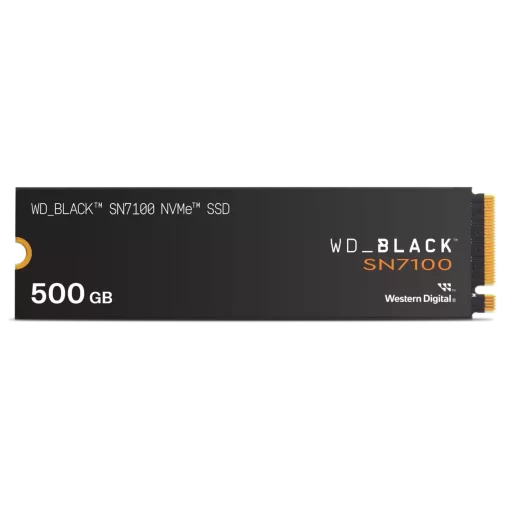 Western Digital WD_BLACK SN7100 500GB (WDS500G4X0E) SSD - M.2 NVMe, PCIe Gen4 x4