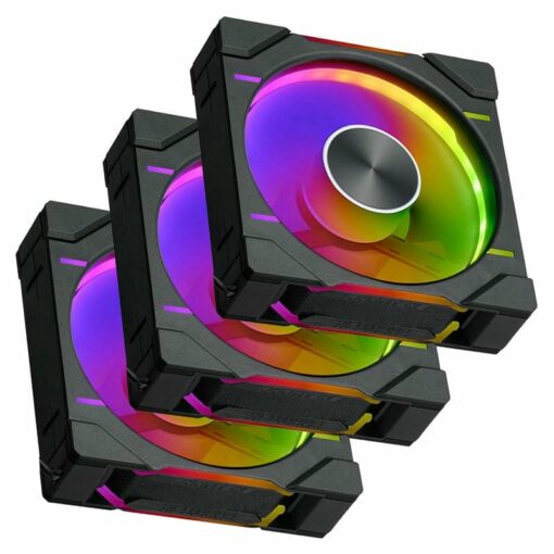 Phanteks D30-120 DRGB 3 Pack Fans - 3x 120mm Fluid Dynamic Bearing Fan