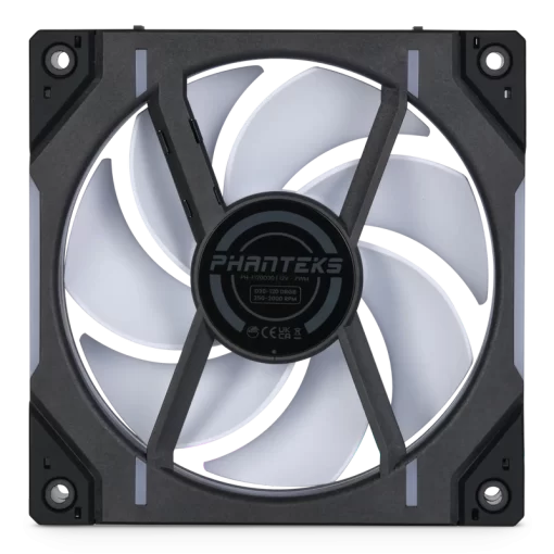 Phanteks D30-120 DRGB Single Pack Fan - 1x 120mm Fluid Dynamic Bearing Fan