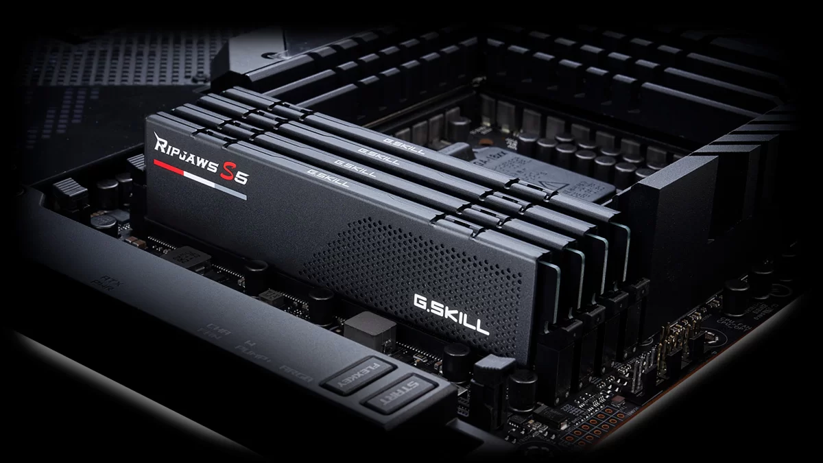 G.Skill Ripjaws S5 32GB (2x16GB) Black DDR5 Memory Kit - Intel XMP 3.0 & AMD EXPO, 5200MHz CL40 (F5-5200J4040A16GX2-RS5K) 11 04 ripjaws s5 experience the evolution of extreme speed