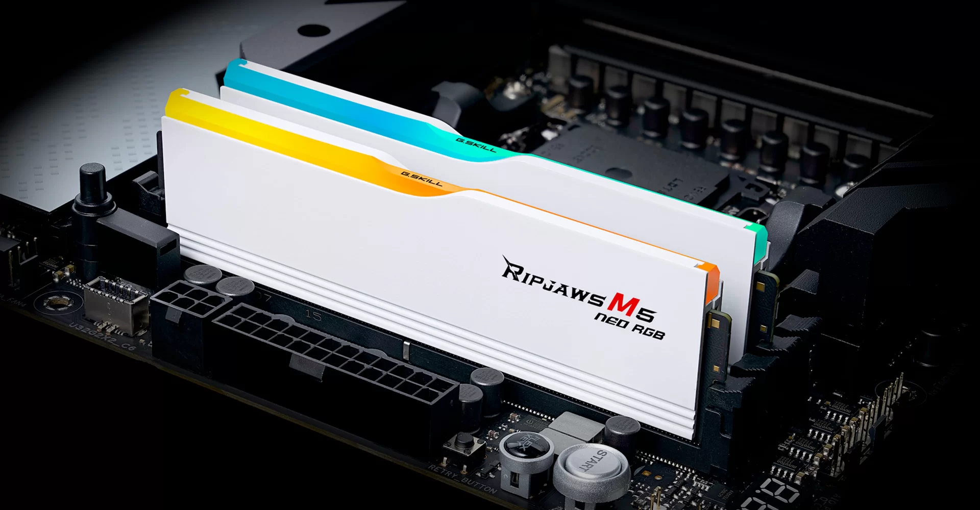G.Skill Ripjaws M5 Neo RGB Black 32GB (2x16GB) DDR5 Memory Kit - 6000MHz CL36 (F5-6000J3636F16GX2-RM5NRK) 16 05 ripjaws m5 neo rgb exceptional quality white