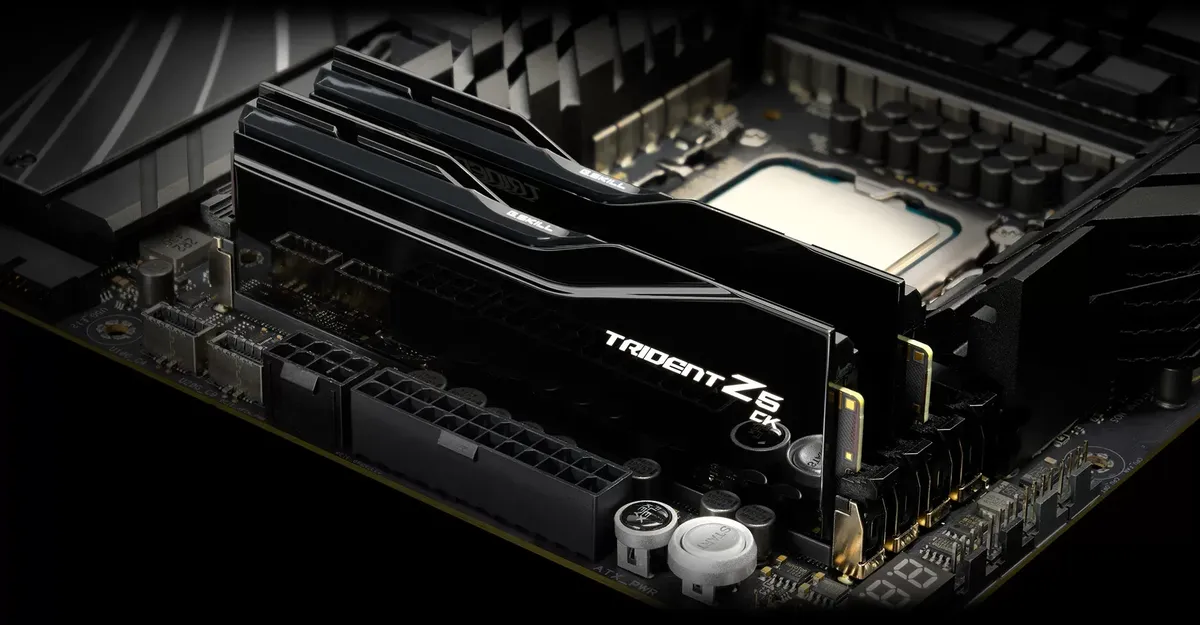 G.Skill Trident Z5 CK Black 48GB (2x24GB) DDR5 Memory Kit - Intel XMP, 8200MHz CL40 (F5-8200C4052G24GX2-TZ5CK) 22 05 trident z5 ck extreme memory performance